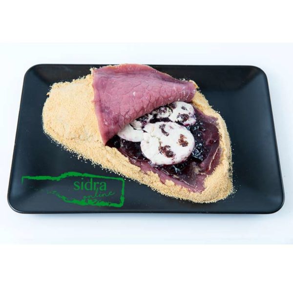 Cachopo de arándanos